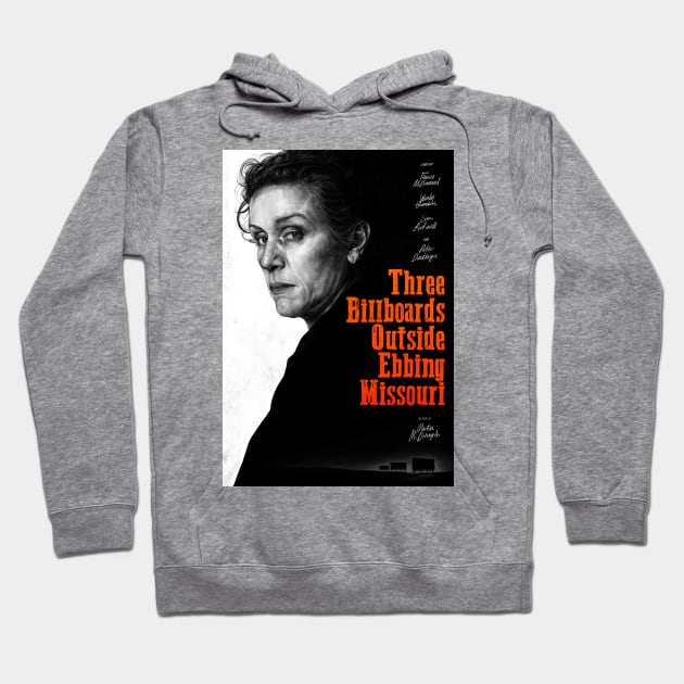 Three Billboards Hoodie by BenJohnson